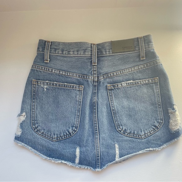Carmar Star Patch Denim Skirt - Picture 3 of 5